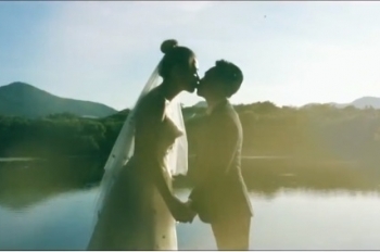 Cường Đô La chia sẻ video lãng mạng cùng Đàm Thu Trang trước lễ cưới