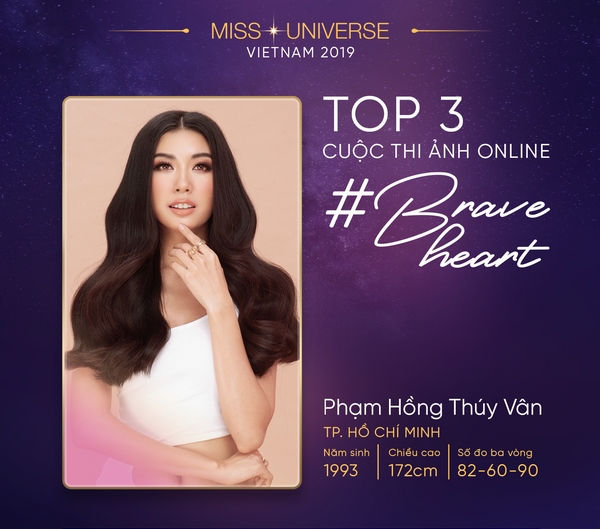 a hau thuy van chien thang cuoc thi anh miss universe online