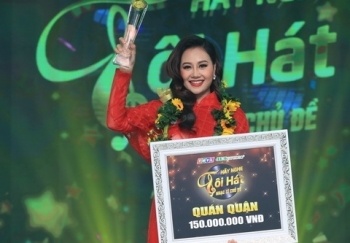 Hà Thúy Anh giành giải quán quân "Hãy nghe tôi hát 2019"