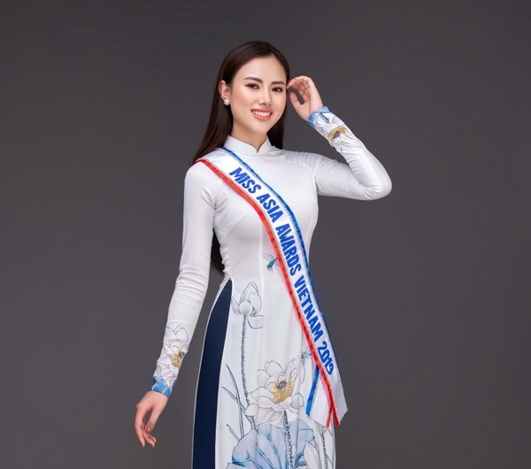 Người đẹp Hà Vi Vi đại diện Việt Nam tham dự Miss Asia Award 2019