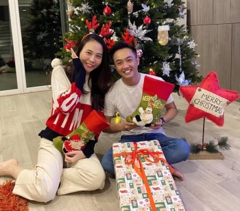 Sao Việt hạnh phúc đón Noel bên người thân và gia đình