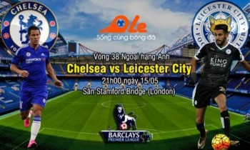 Link xem trực tiếp bóng đá: Chelsea - Leicester City
