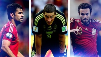 EURO 2016: Tây Ban Nha vắng loạt cầu thủ quan trọng