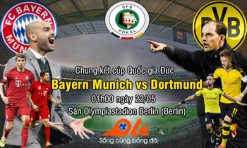 Link xem trực tiếp bóng đá: Bayern Munich - Dortmund