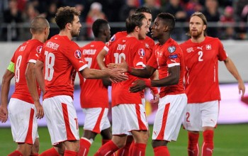 EURO 2016: Thụy Sĩ hiện diện đầy đủ các anh tài