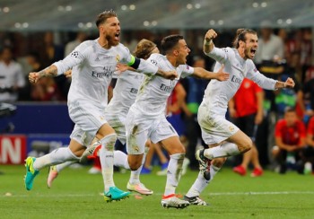 Real Madrid vất vả hạ Atlentico giành chức vô địch Champions League