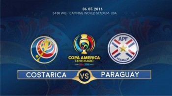 Link xem trực tiếp bóng đá: Costa Rica - Paraguay