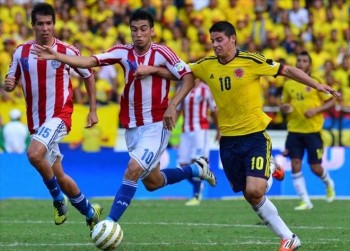 Link xem trực tiếp bóng đá: Colombia - Paraguay