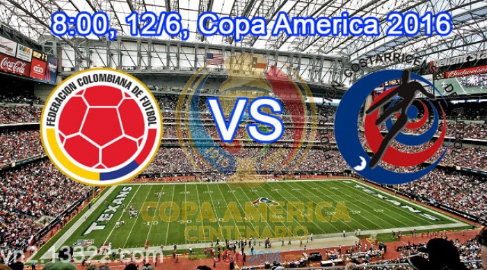 Link xem trực tiếp bóng đá: Colombia - Costa Rica