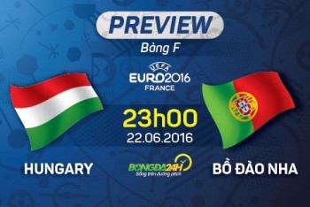 Link xem trực tiếp bóng đá: Hungary - Bồ Đào Nha