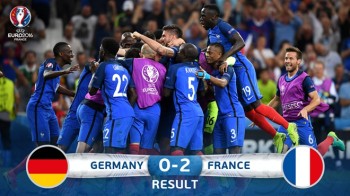 [VIDEO] Pháp vs Đức (2-0): Antoine Griezmann lập cú đúp