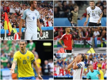 5 tiền đạo đẳng cấp gây thất vọng ở EURO 2016