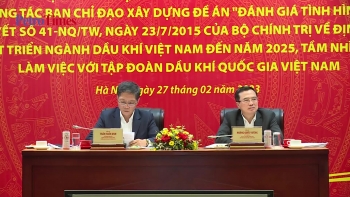 Ban Kinh tế Trung ương làm việc với Tập đoàn Dầu khí Việt Nam về thực hiện Nghị quyết 41-NQ/TW