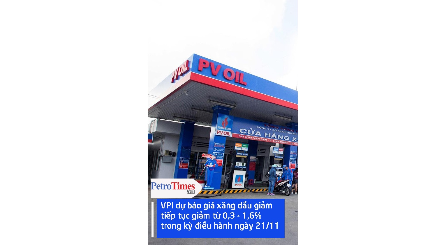 VPI  dự báo giá xăng dầu tiếp tục giảm từ 0,3 - 1,6% trong kỳ điều hành ngày 21/11