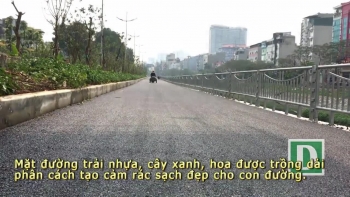 Toàn cảnh con đường dọc sông Tô Lịch chỉ để đi bộ, đi xe đạp