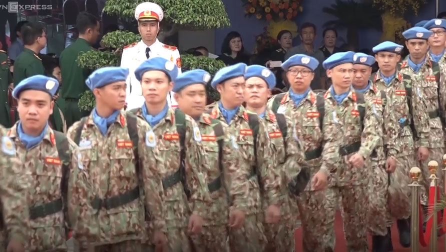 Lực lượng gìn giữ hòa bình Việt Nam xuất quân làm nhiệm vụ quốc tế